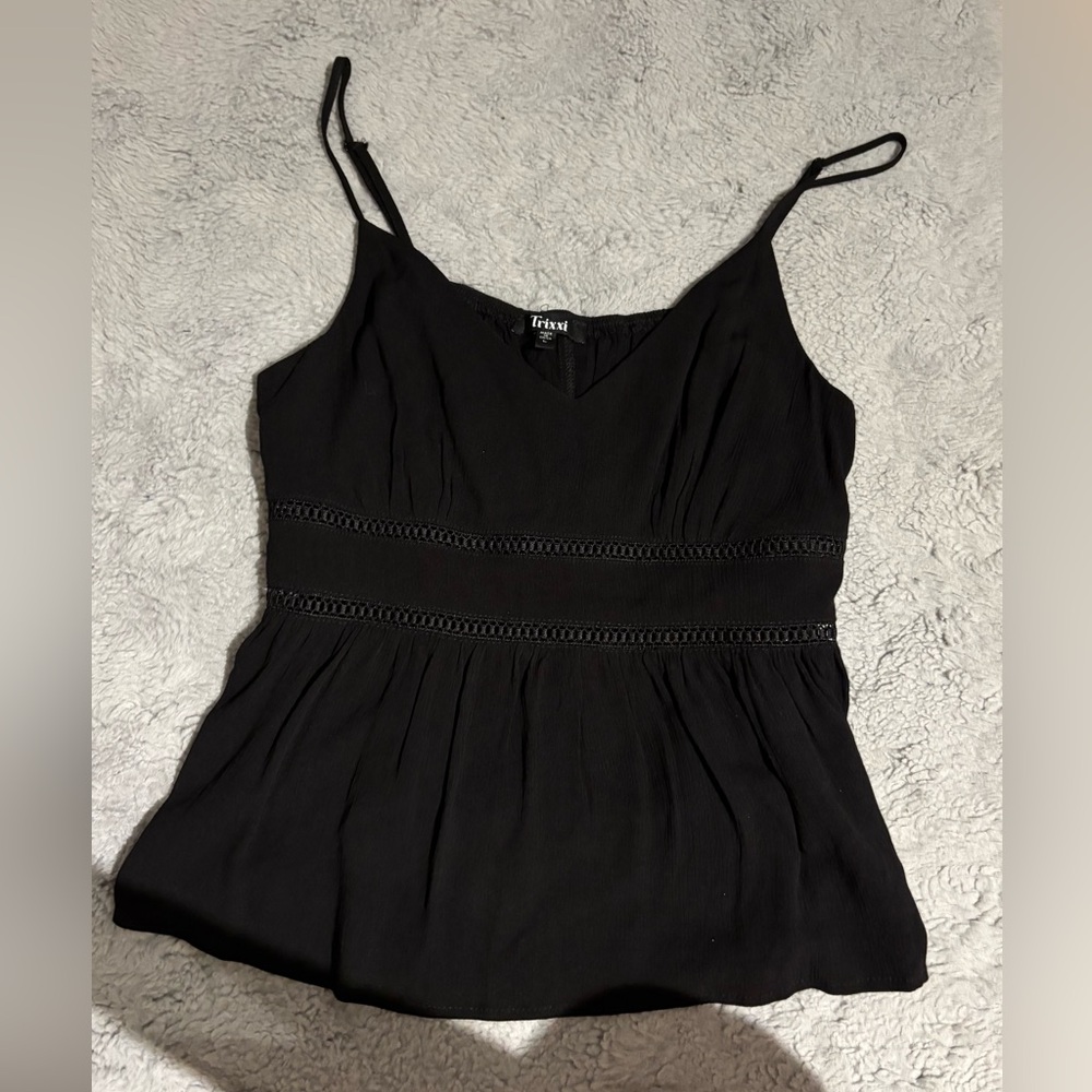 Trixxi Black Camisole Top